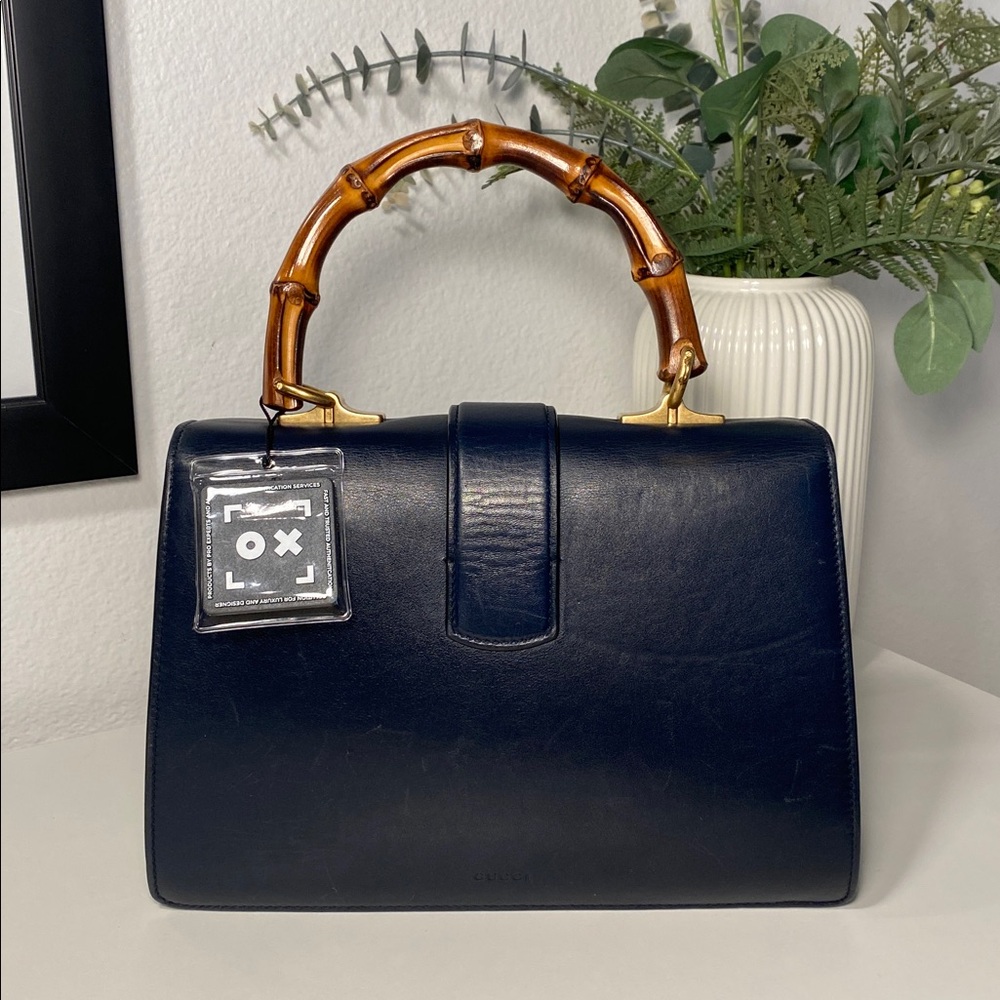 GUCCI Dionysus Bamboo Sylvie Web Top Handle Bag COA - Picture 11 of 17